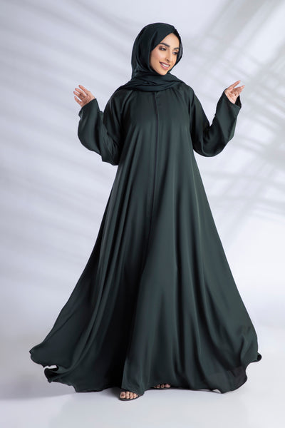 Premium Everyday Abaya Set - Emerald
