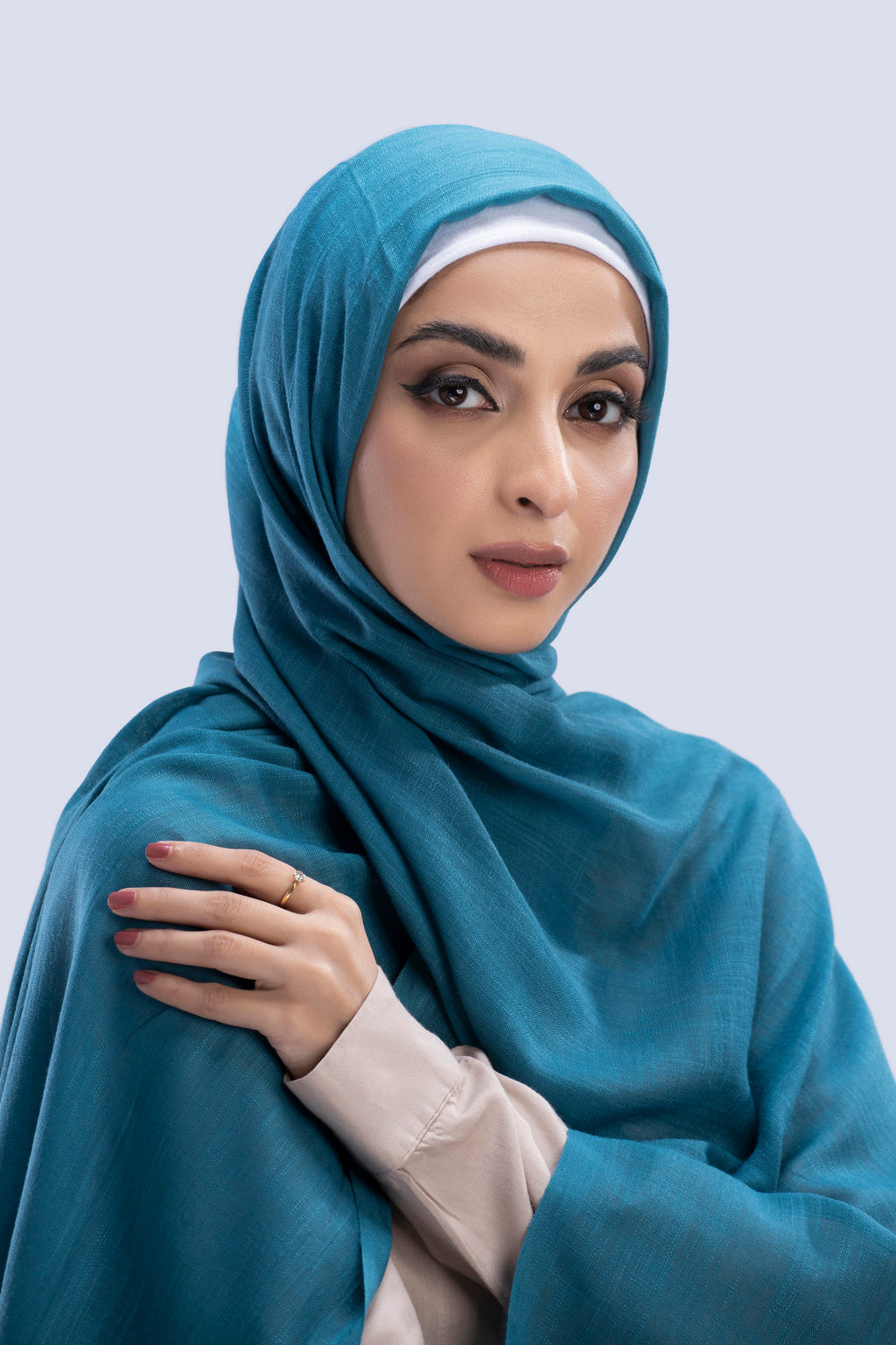 Turkish Viscose - Teal Blue
